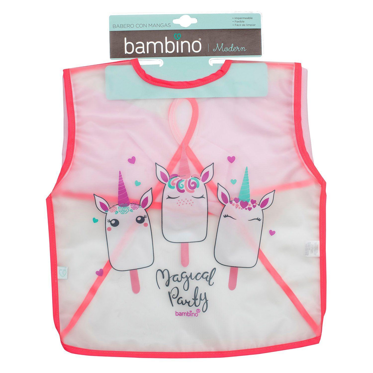 Babero Con Mangas Unicornio-1