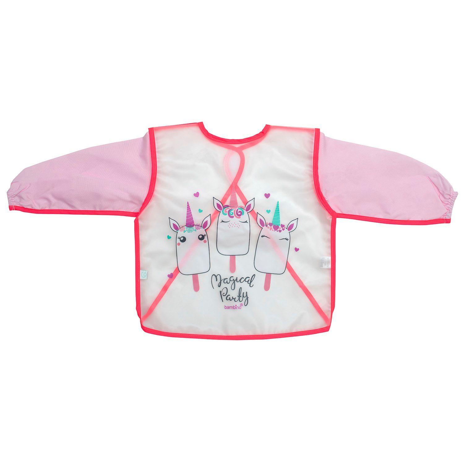 Babero Con Mangas Unicornio-0