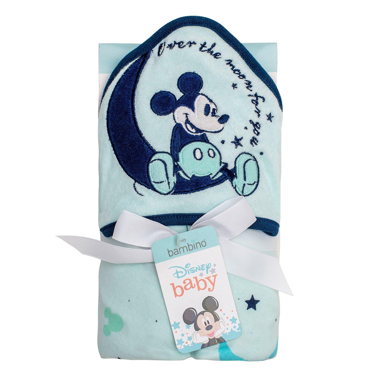 Toalla Capucha Mickey On The Moon-3