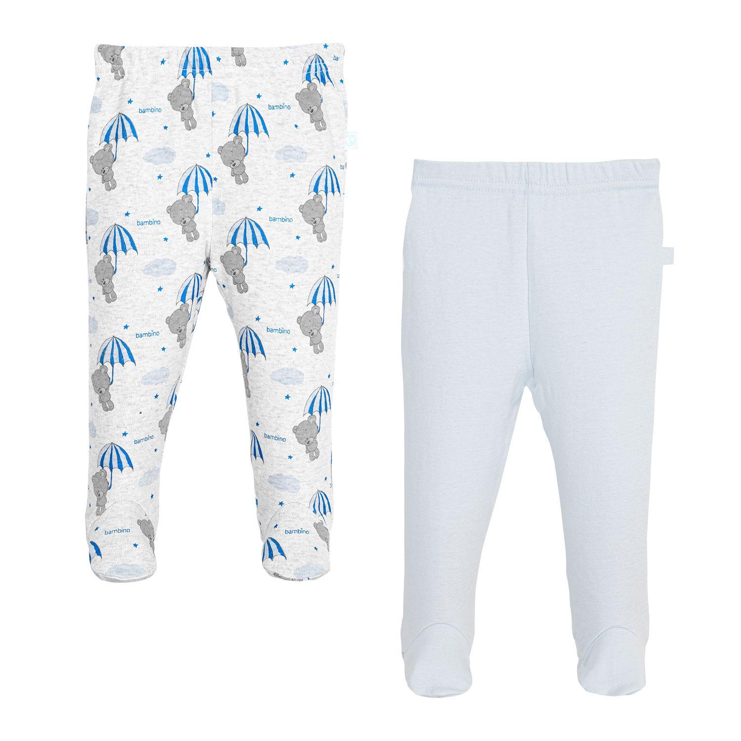 Set 2 Piezas Pantys Bambino Creations Oso Gris-0