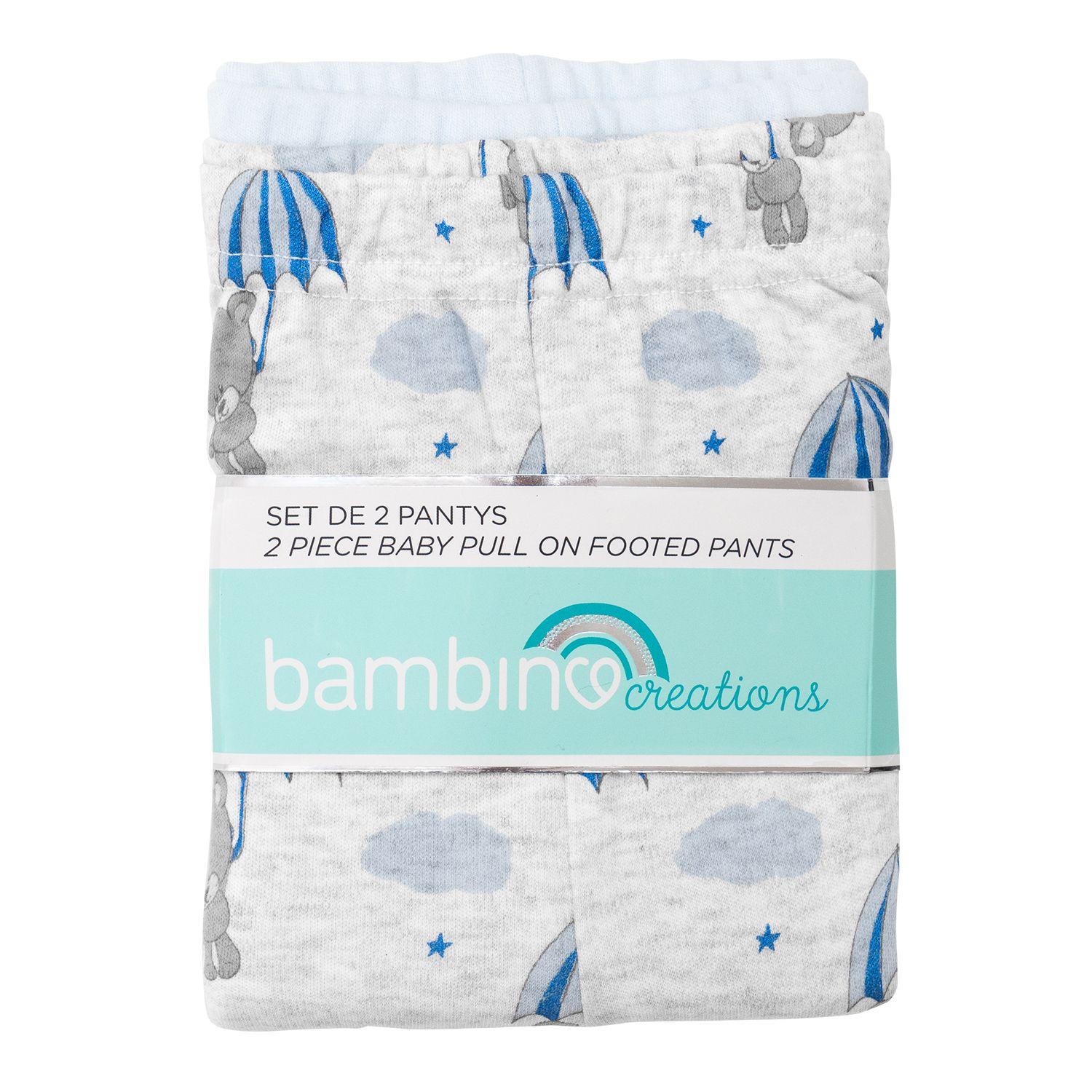 Set 2 Piezas Pantys Bambino Creations Oso Gris-1