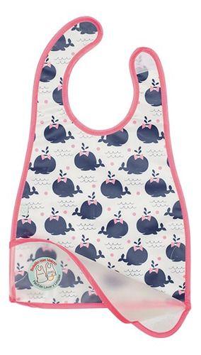 Babero Impermeable Peva Ballenas-2
