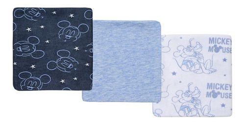 Set 3   Tutitos Suavecitos Bambino  Mickey Lineal Azul-0