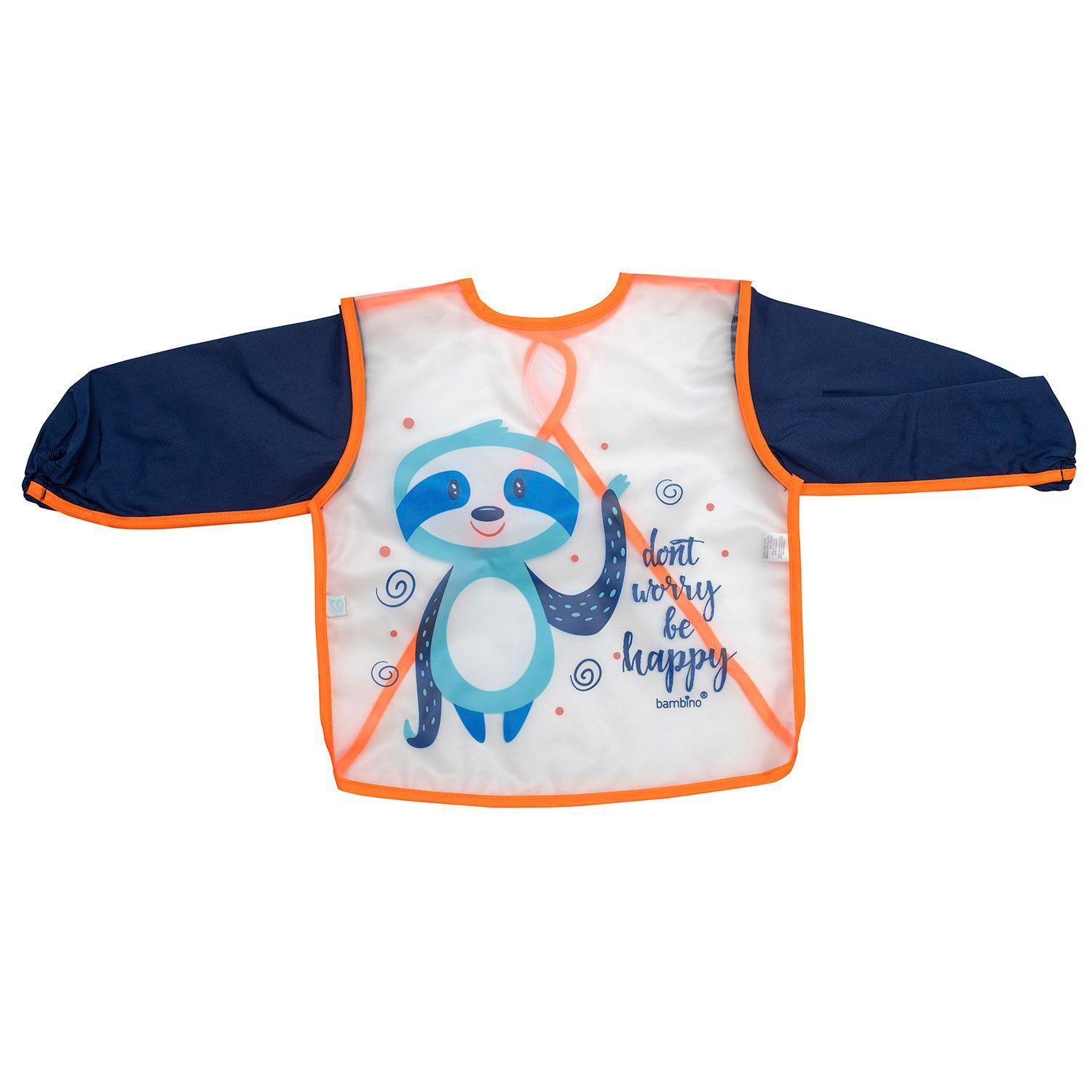 Babero Con Mangas Oso Perezoso-1