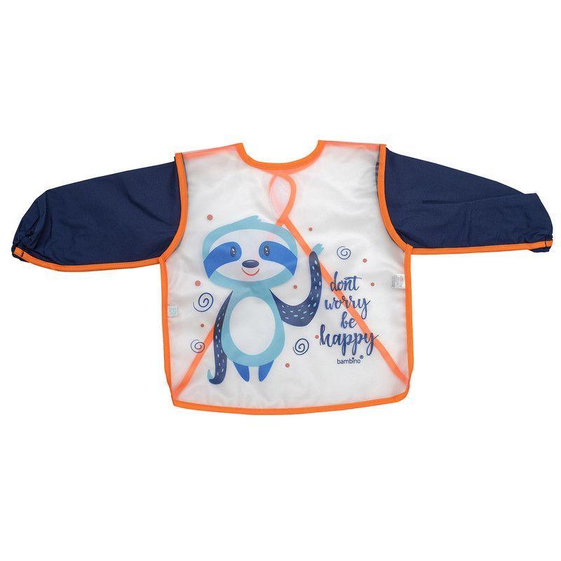 Babero Con Mangas Oso Perezoso-4