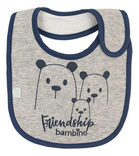 Babero Toalla Impermeable Tres Osos Friendship-0