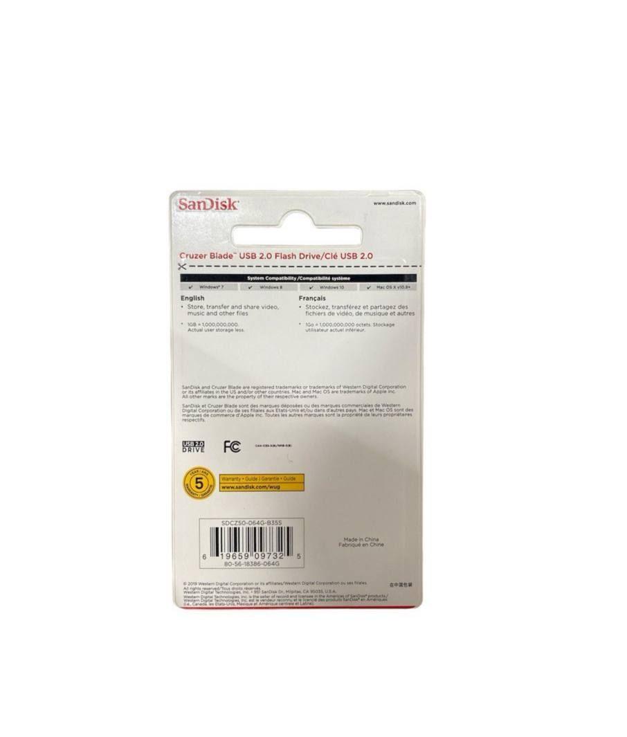 PENDRIVE SANDISK 64 GB-1