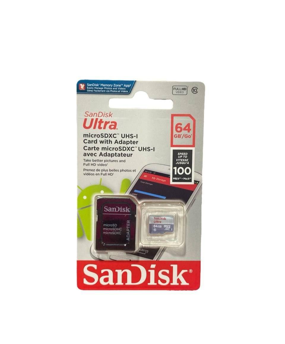 MICRO SD SANDISK ULTRA 64GB -0