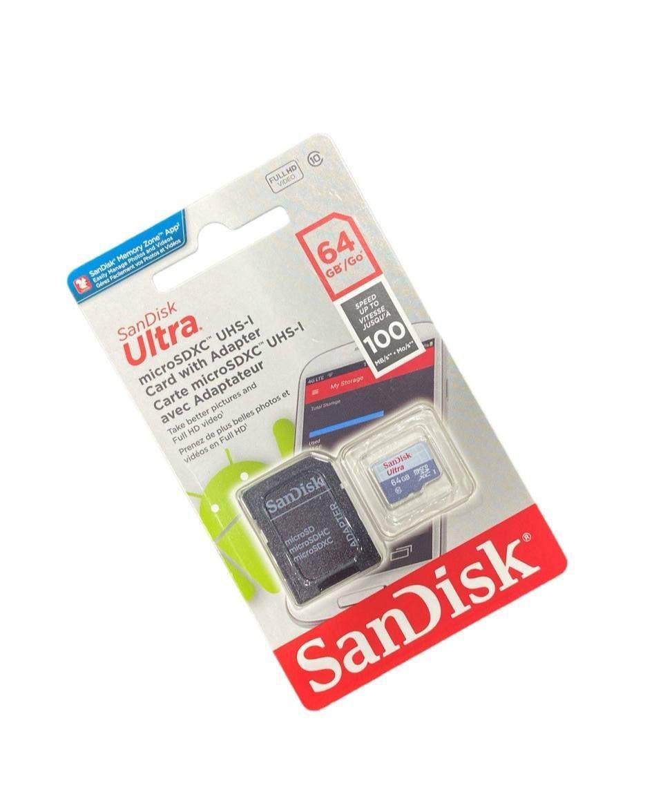 MICRO SD SANDISK ULTRA 64GB -1