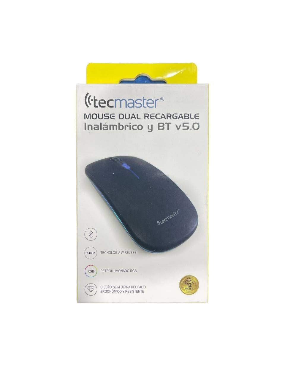 MOUSE TECMASTER DUAL INALAMBRICO-0