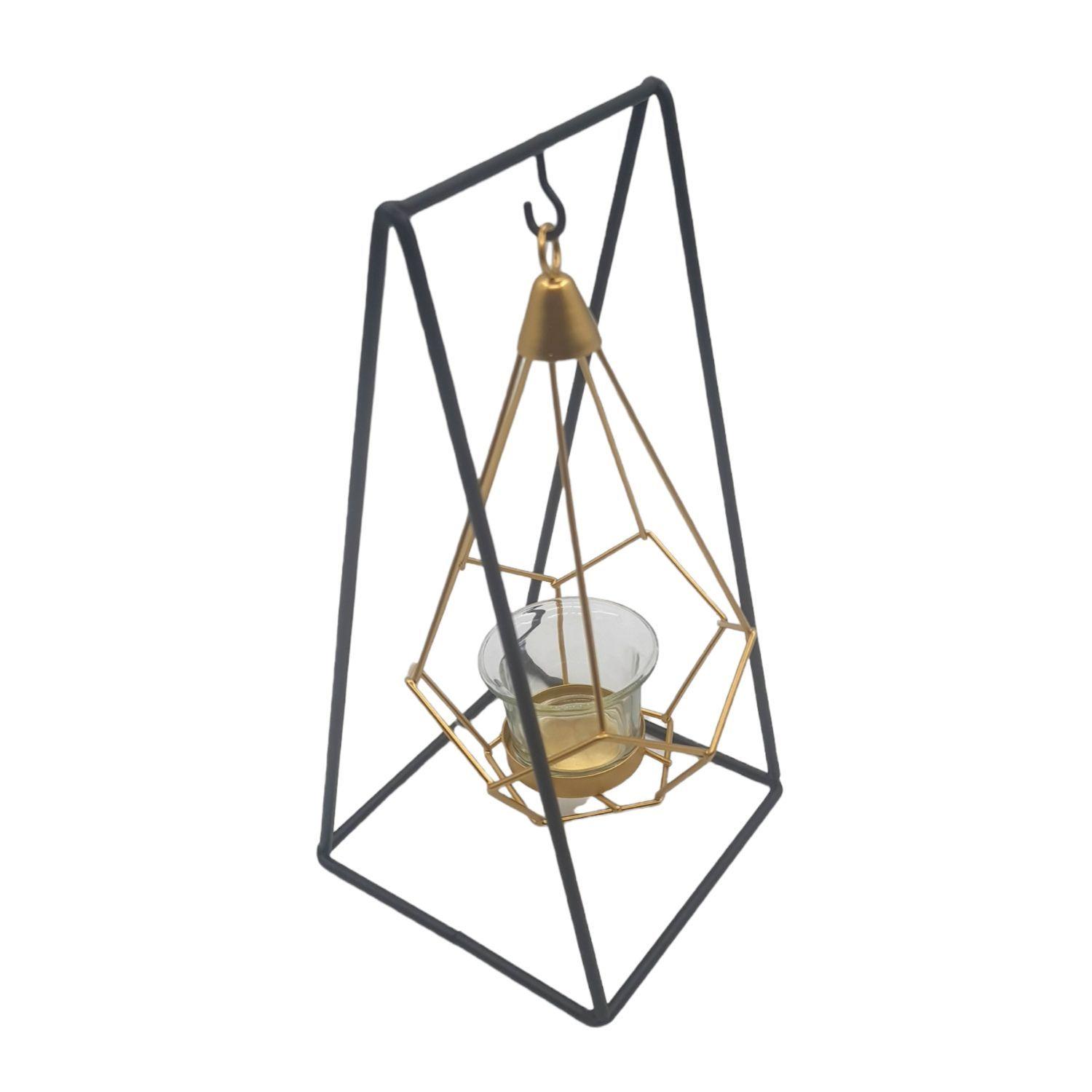 Portavela columpio metal vela flotante 27cm alto-1