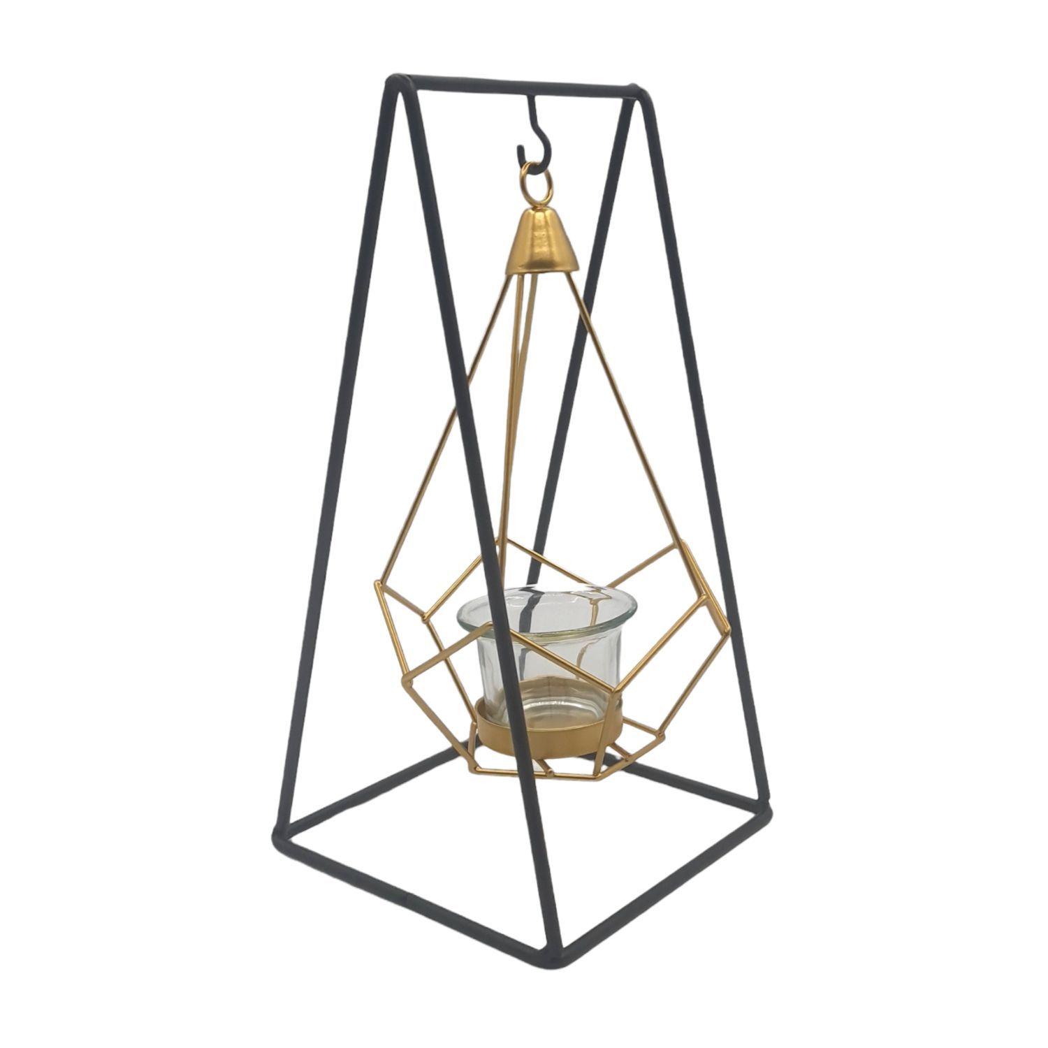 Portavela columpio metal vela flotante 27cm alto-2