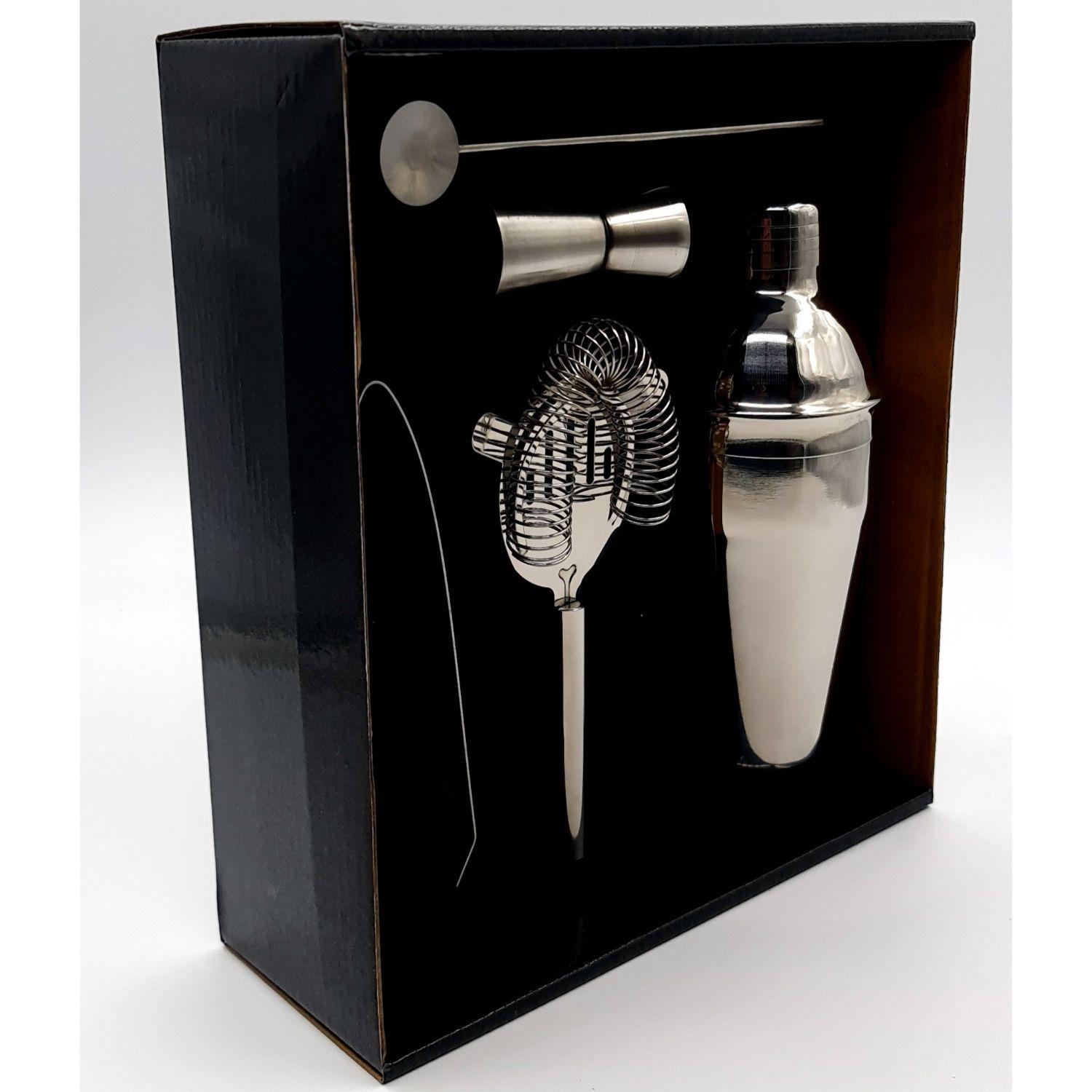 Coctelera pinzas batidor acero inox 21cm set 7pcs-1