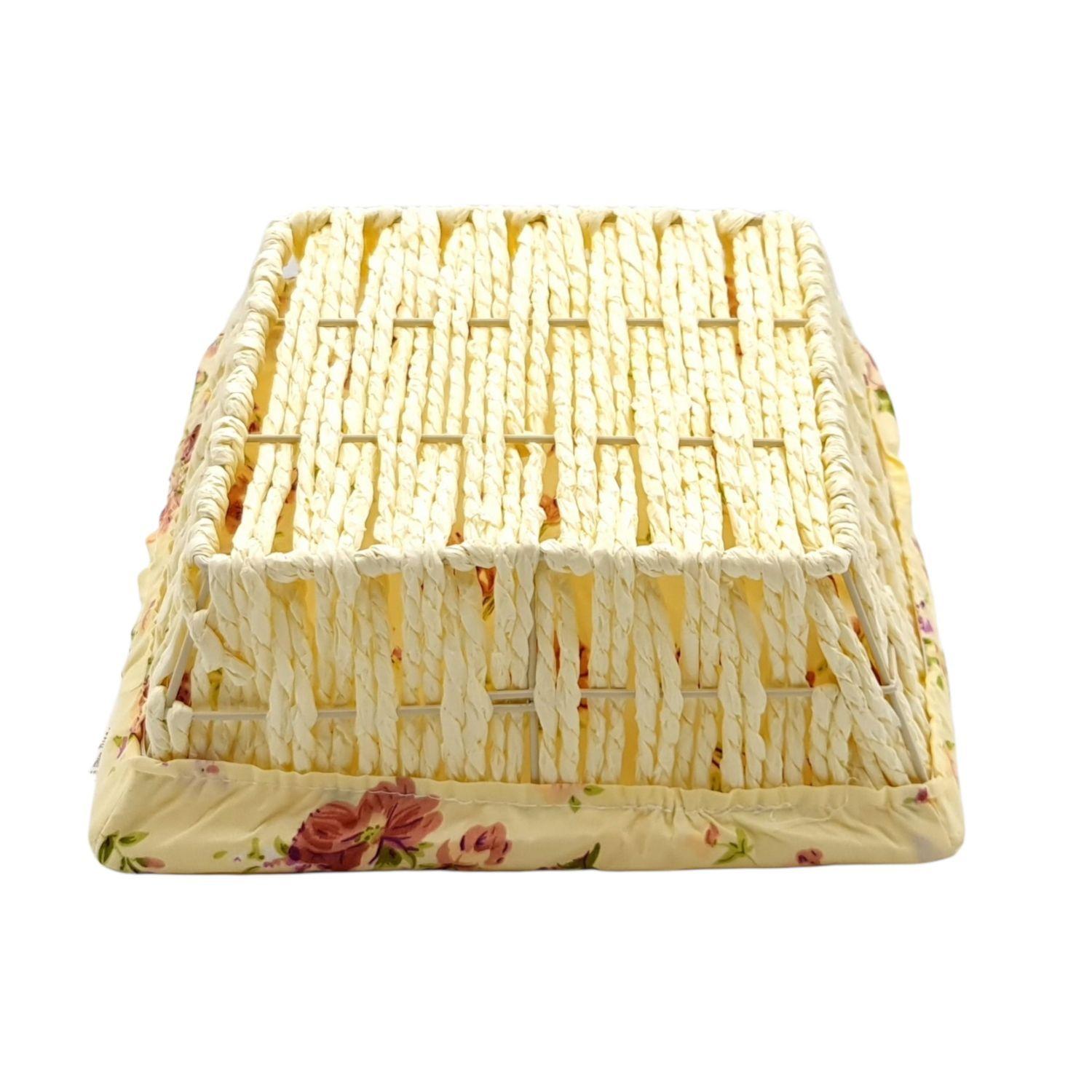 Panera De Plastico Con Genero Lavable 23X23X13Cm-2