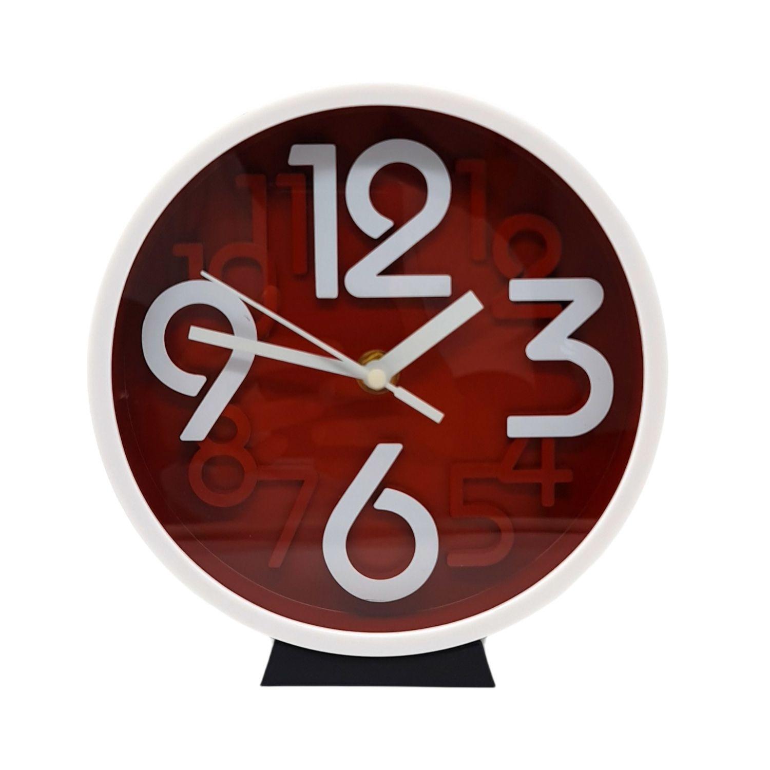 Reloj Pared Mural Redondo 17x4cm N/Grandes-0