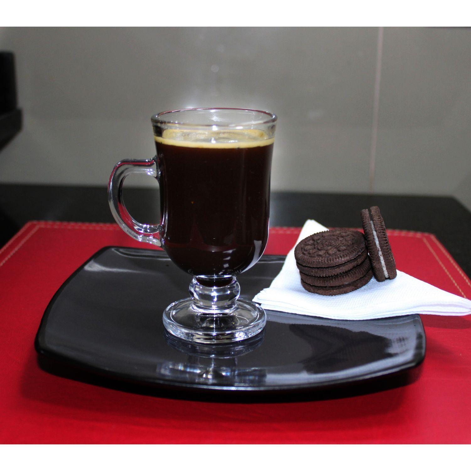 Tazas Capuchinno Vidrio Para Cafe Set 6 Pzas 125Ml-4