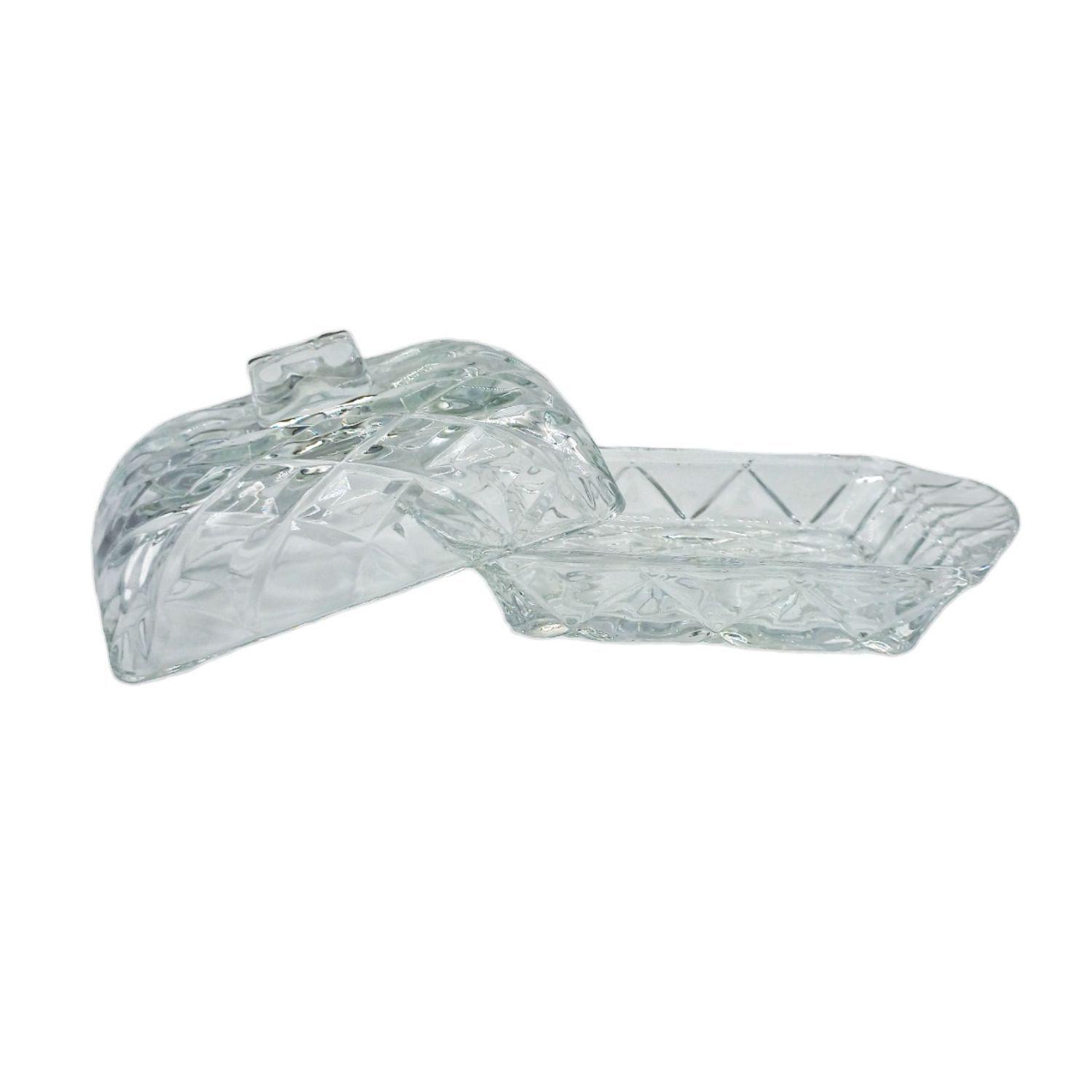Mantequillero mermeladero vidrio 17X11X9cm-2