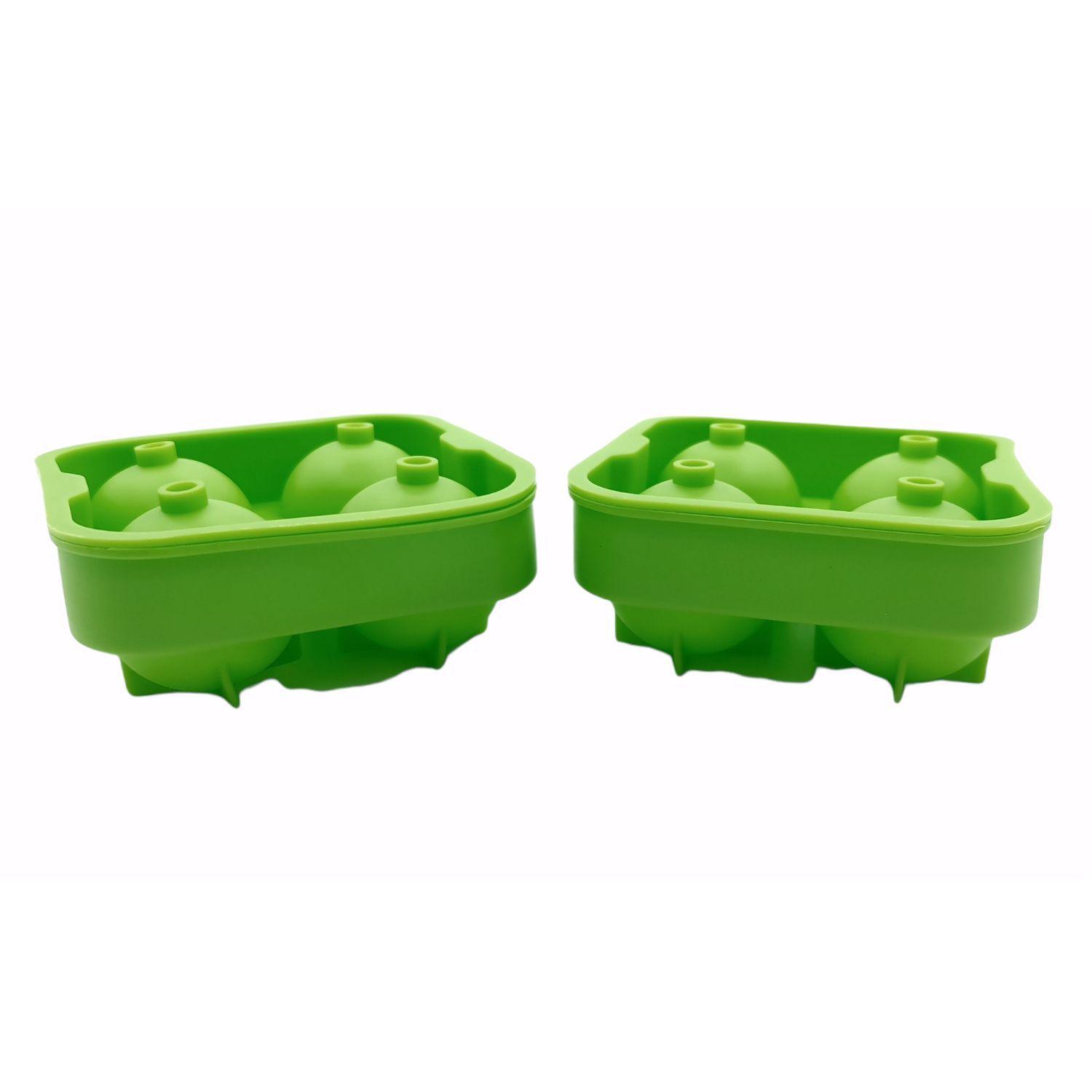 Hielera cubeta para hielo molde silicona  set 2pcs-1
