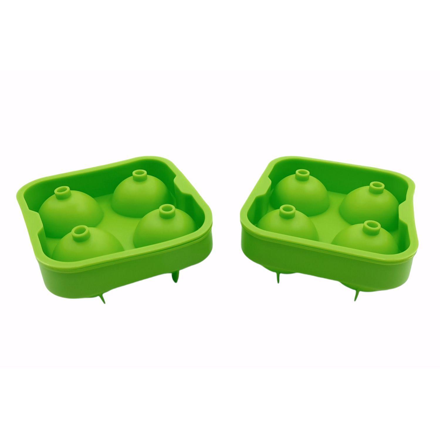 Hielera cubeta para hielo molde silicona  set 2pcs-2