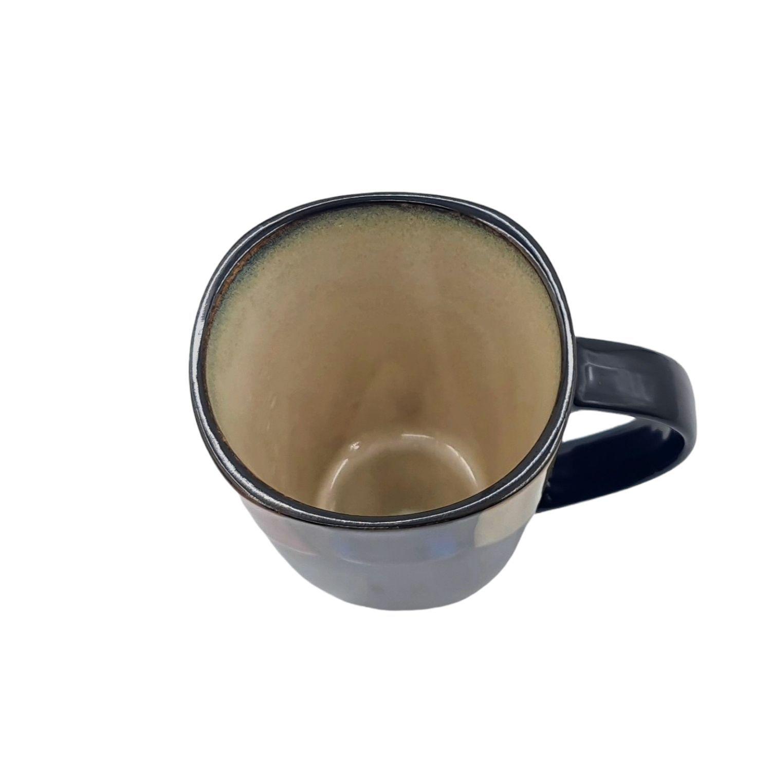 Tazon Taza Mug Cafe Te Loza 450ml Diseño Cuadro-2