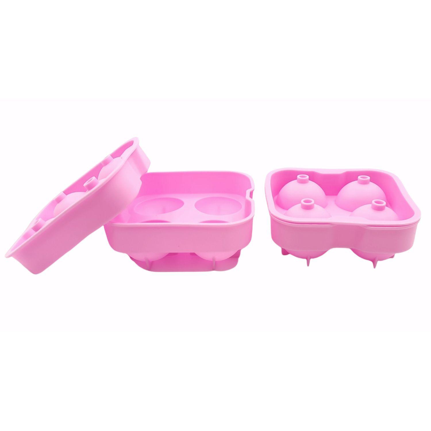 Hielera cubeta para hielo molde silicona  set 2pcs-0