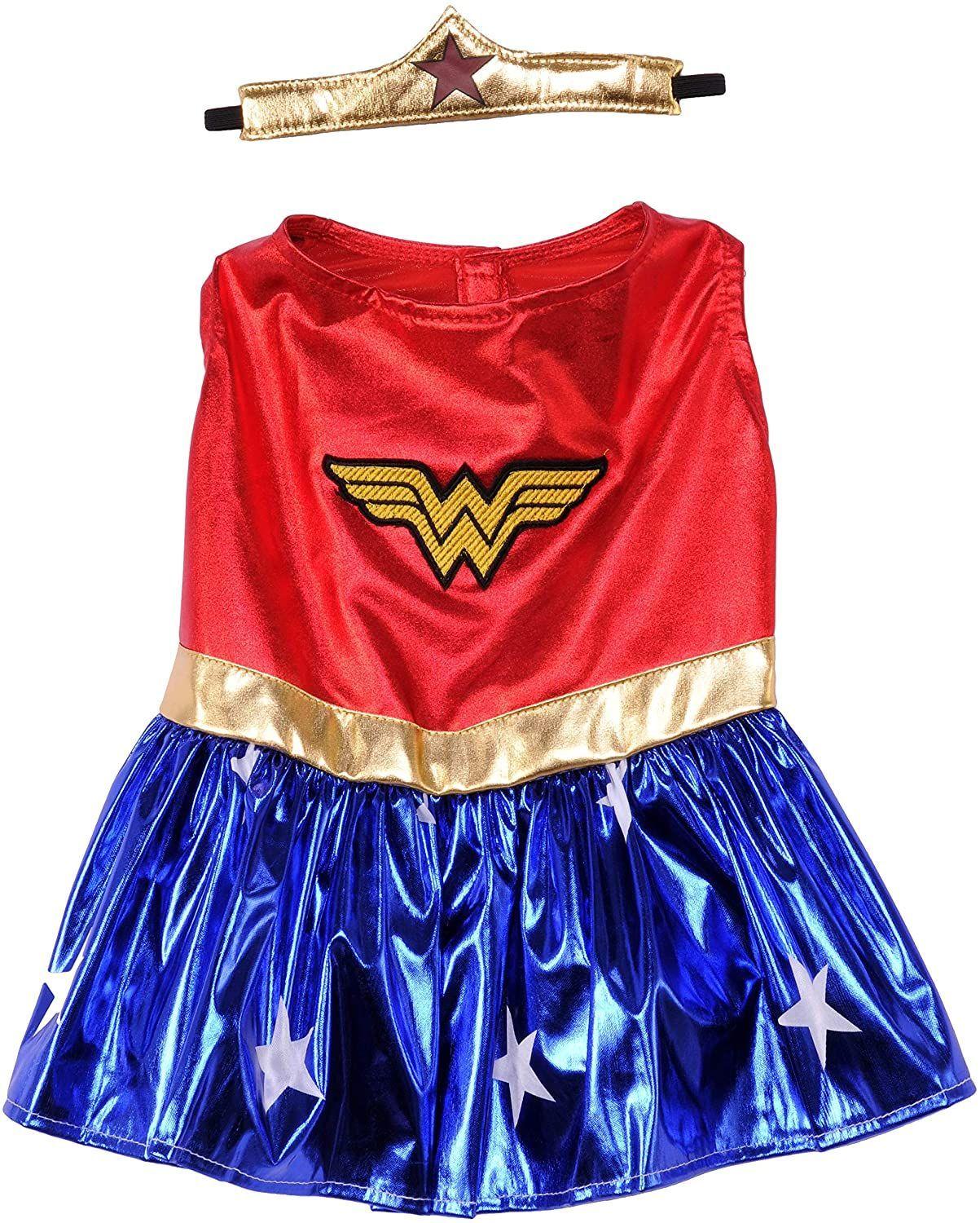Rubie 's Costume Co – Disfraz de Wonder Woman Pet-1