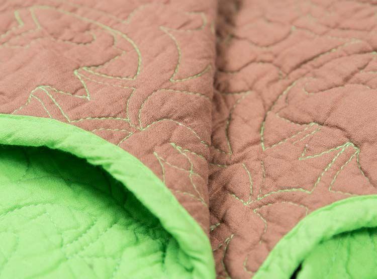 QUILT EL CASTILLO VERDE CAFE KING-2