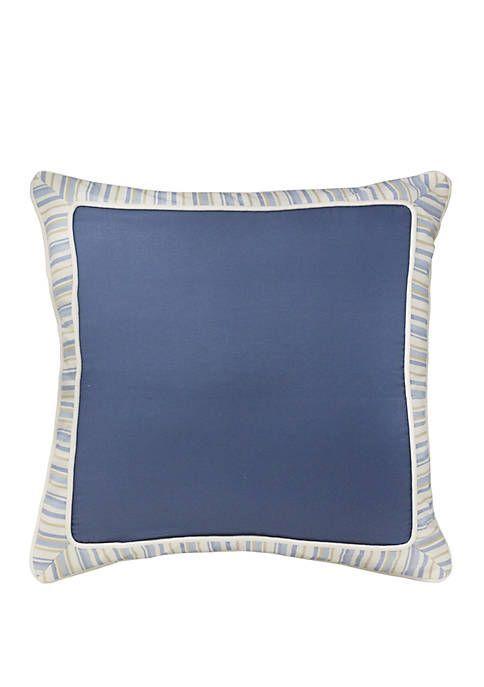 Funda cojín, azul, Croscill Janine 66 X 66 CM-0