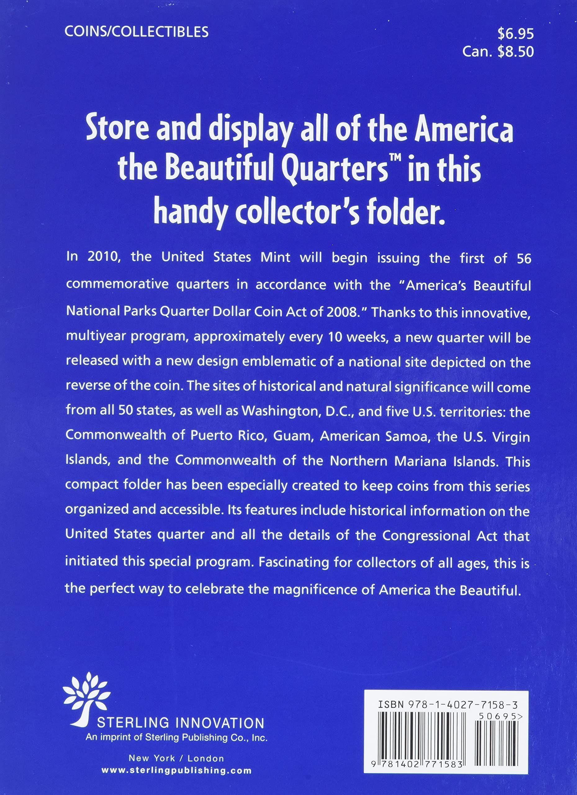 Carpeta de coleccionista de America the Beautiful Quarters ™ 2010-2021-3
