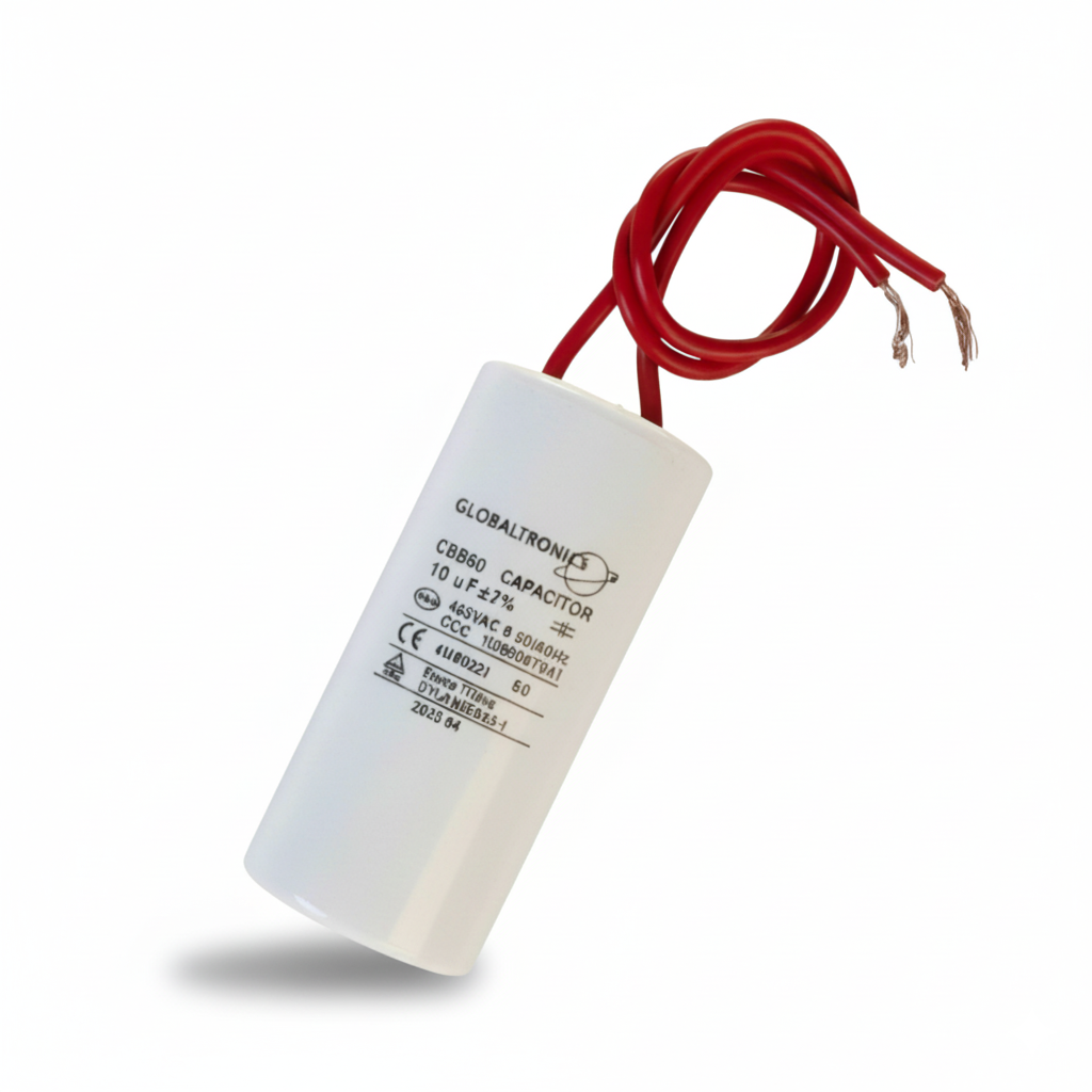CONDENSADOR | CAPACITOR PERMANENTE CON CABLE | 10 UF | 450VAC | 50/60 HZ-2