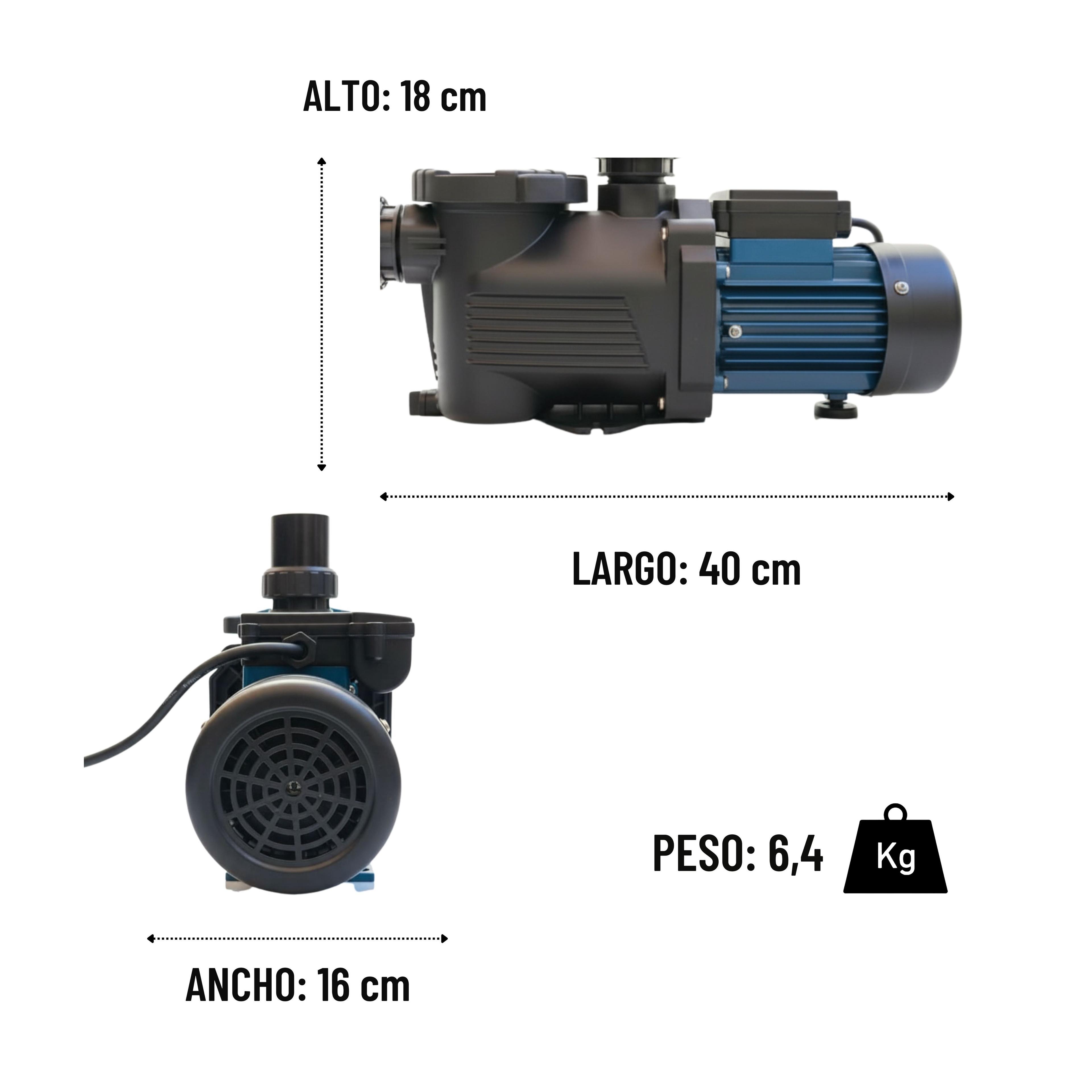 Bomba Piscina Aquastrong Ekp850 1,1hp 220v 16,5m3/h-2