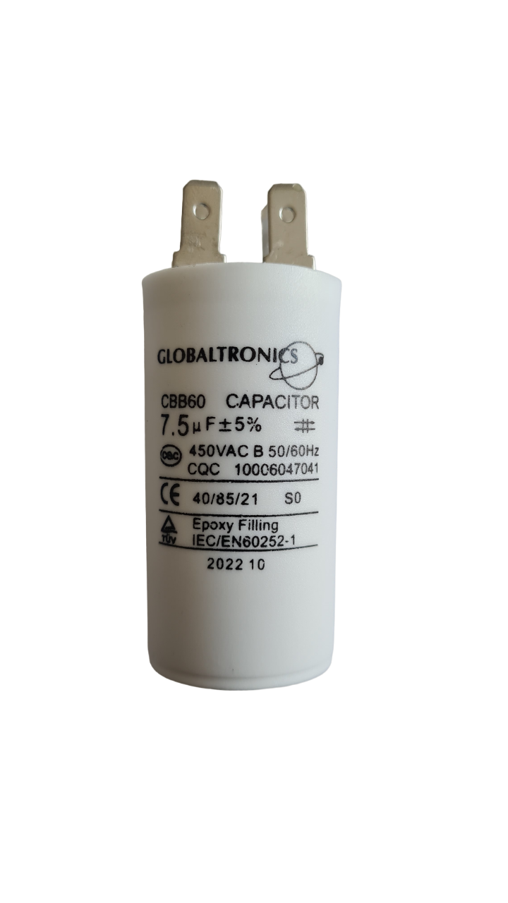 Condensador Permanente 7,5uF 450VAC-0