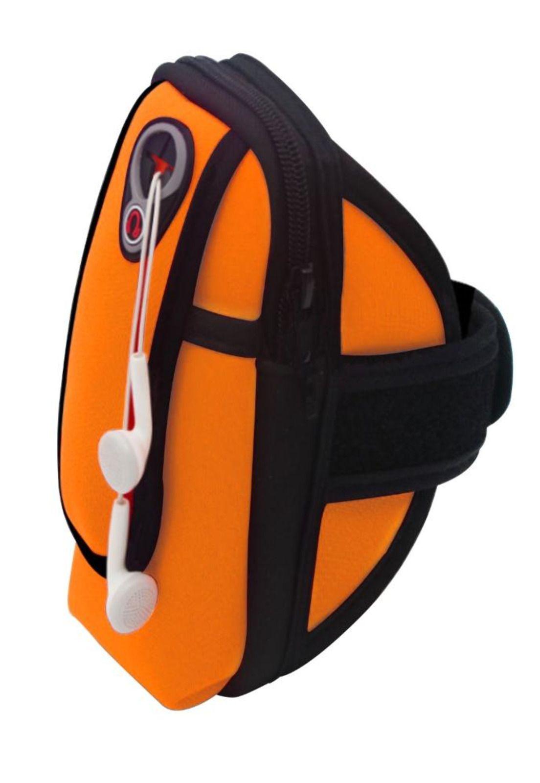 Bolso deportivo para brazo naranja-0