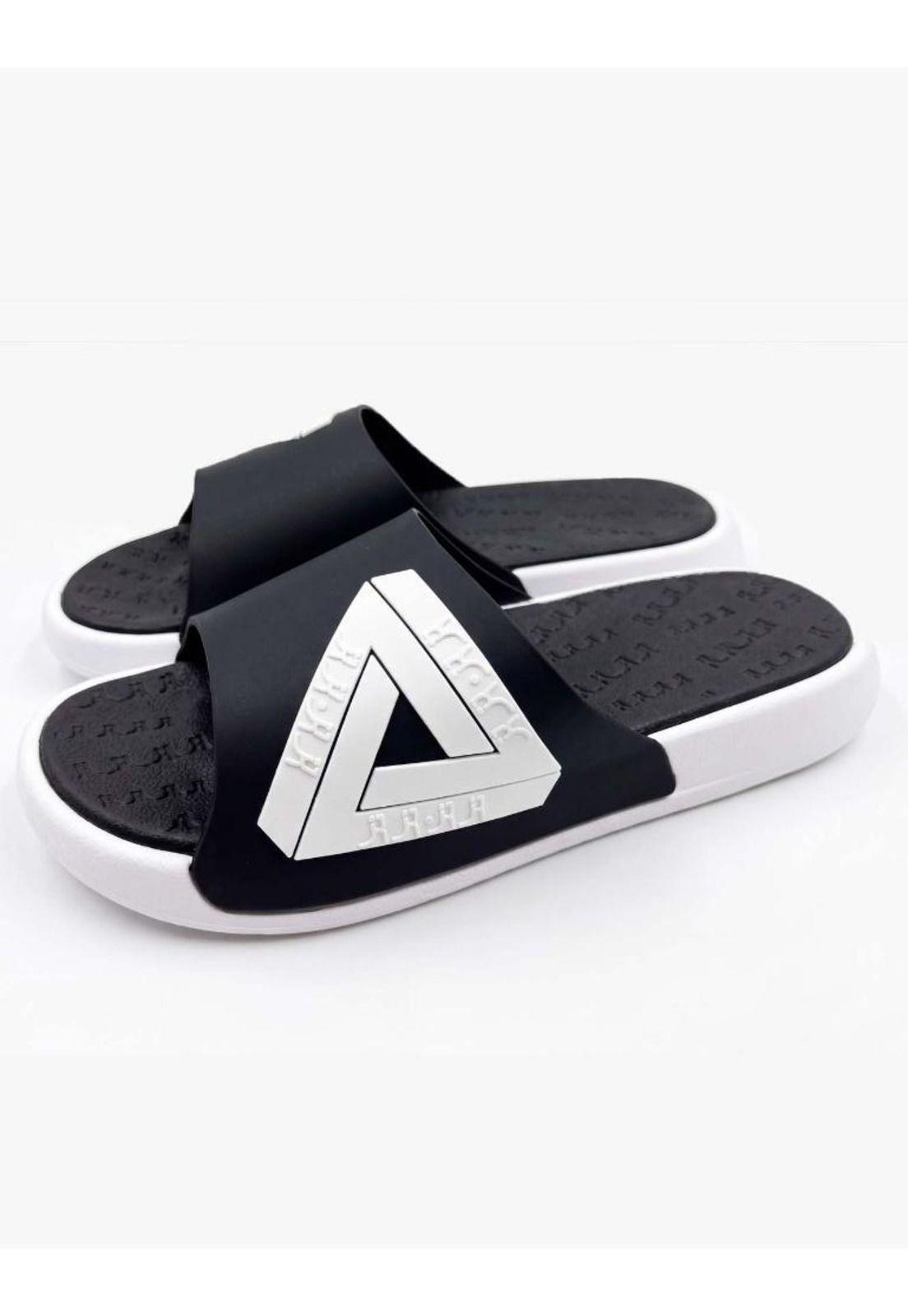 Sandalias Unisex de goma negro-2
