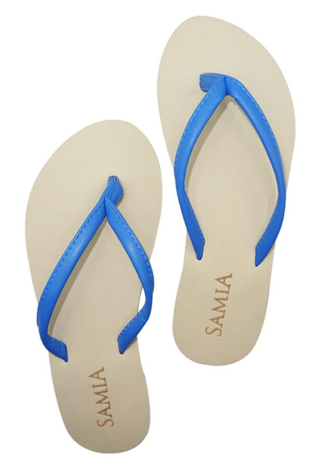 Hawaiana mujer clásicas azul-0