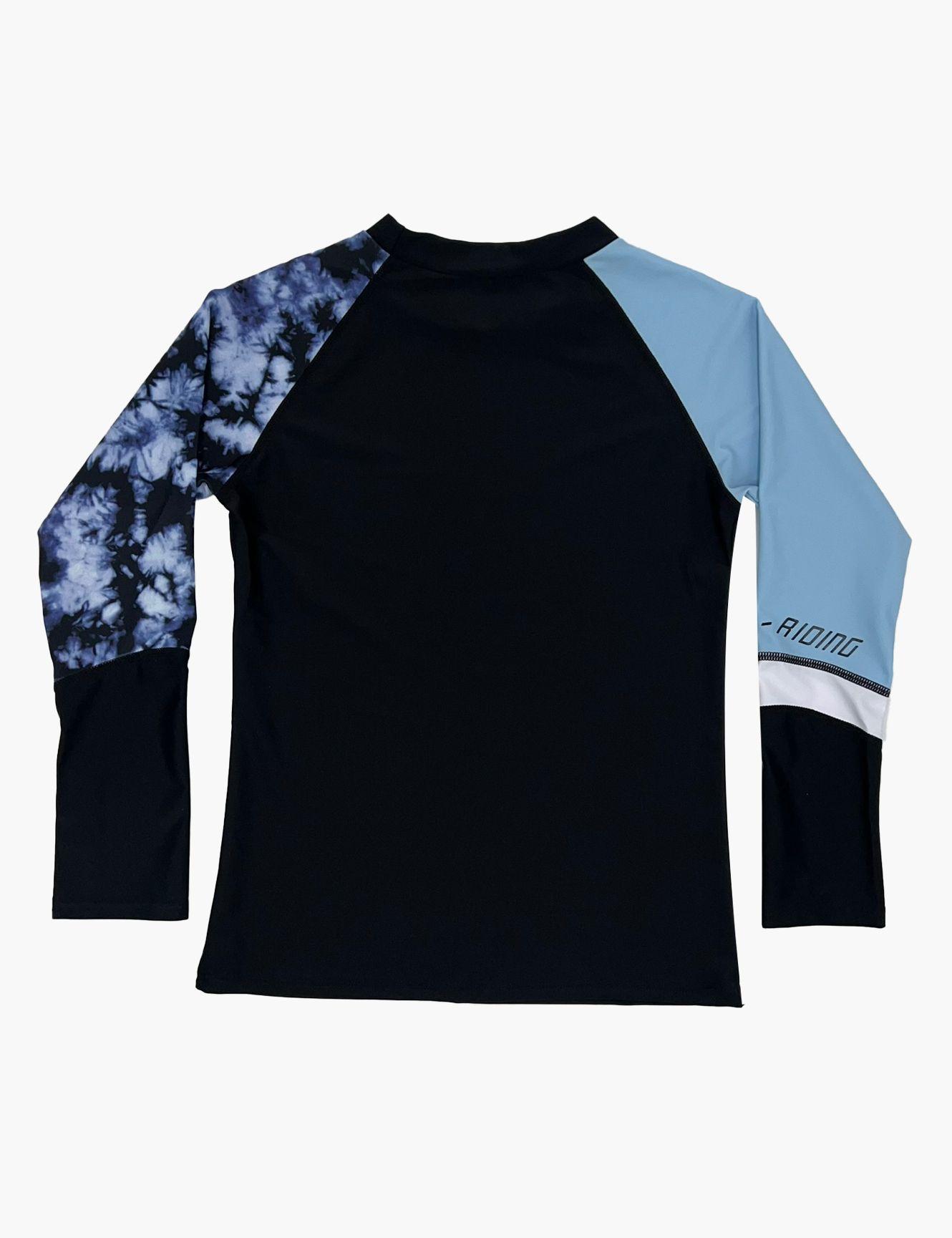 Polera niño protección UV gris-3