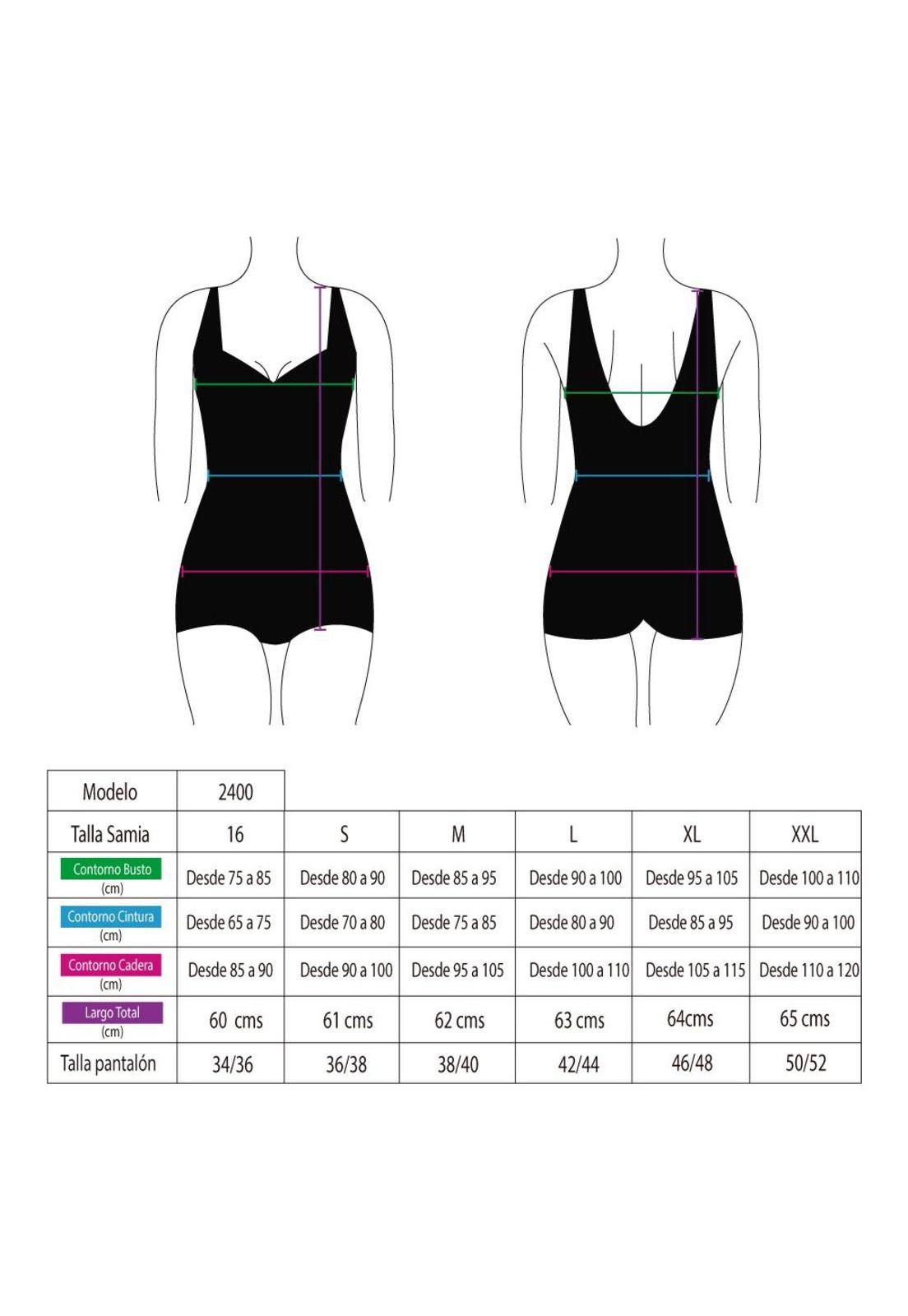 Traje de baño Deportivo pierna corta turquesa-3