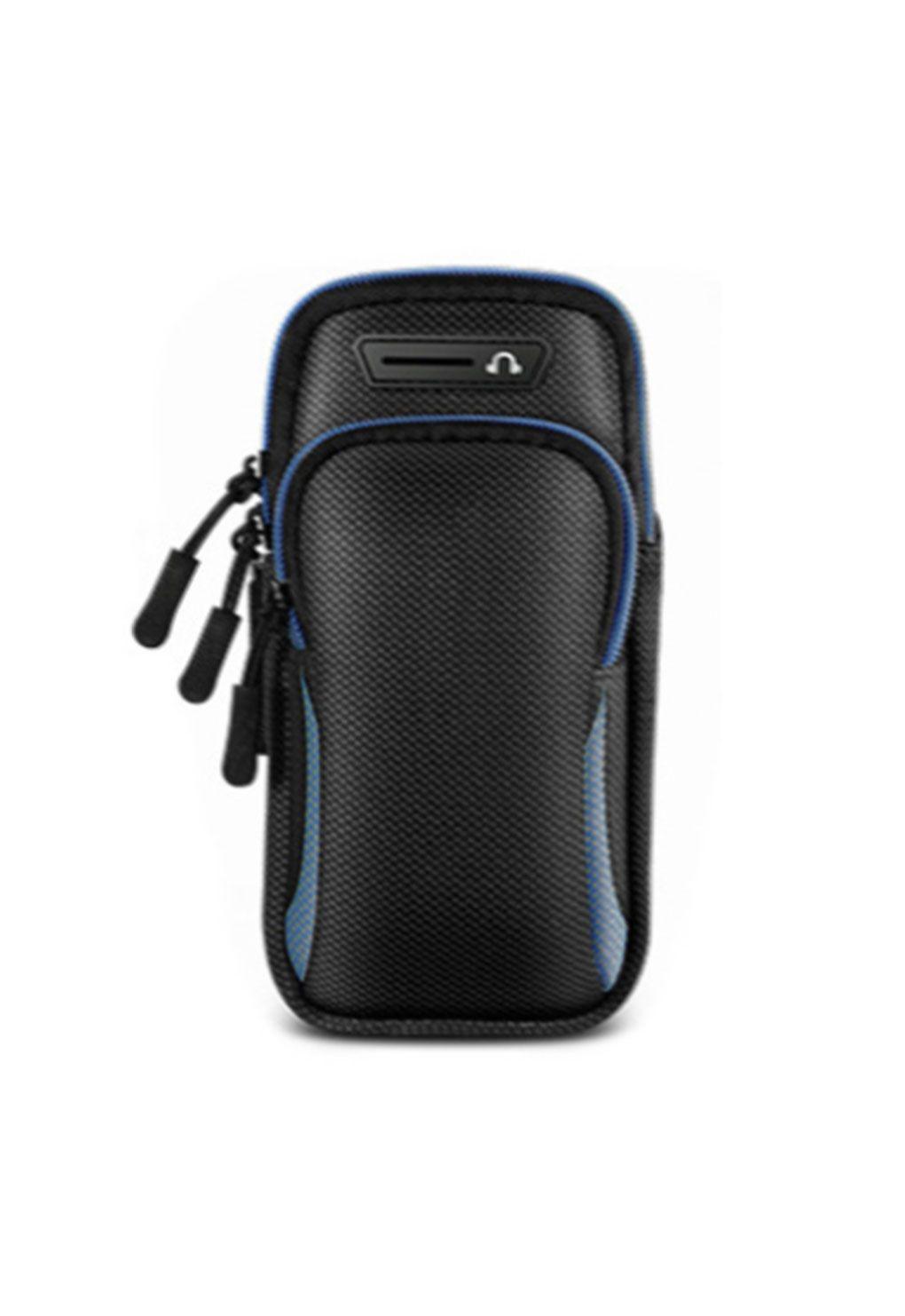 Bolso de brazo para mujer celeste-3