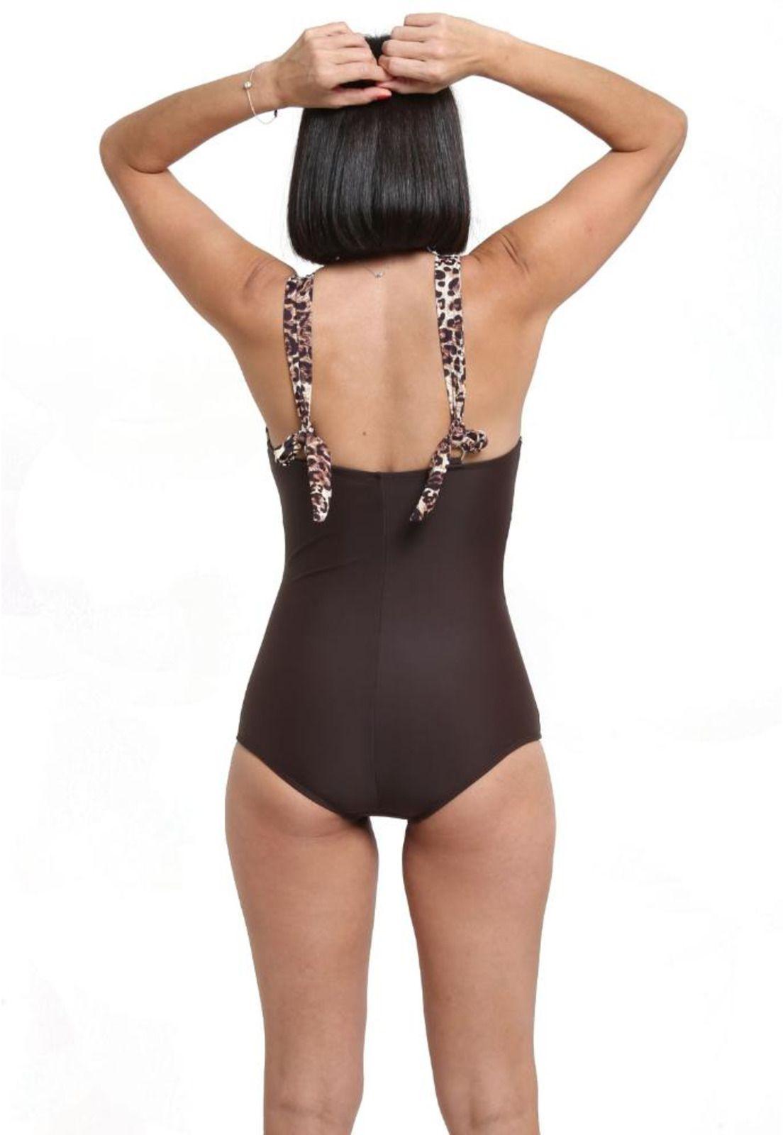 Traje de baño reductor animal print-1