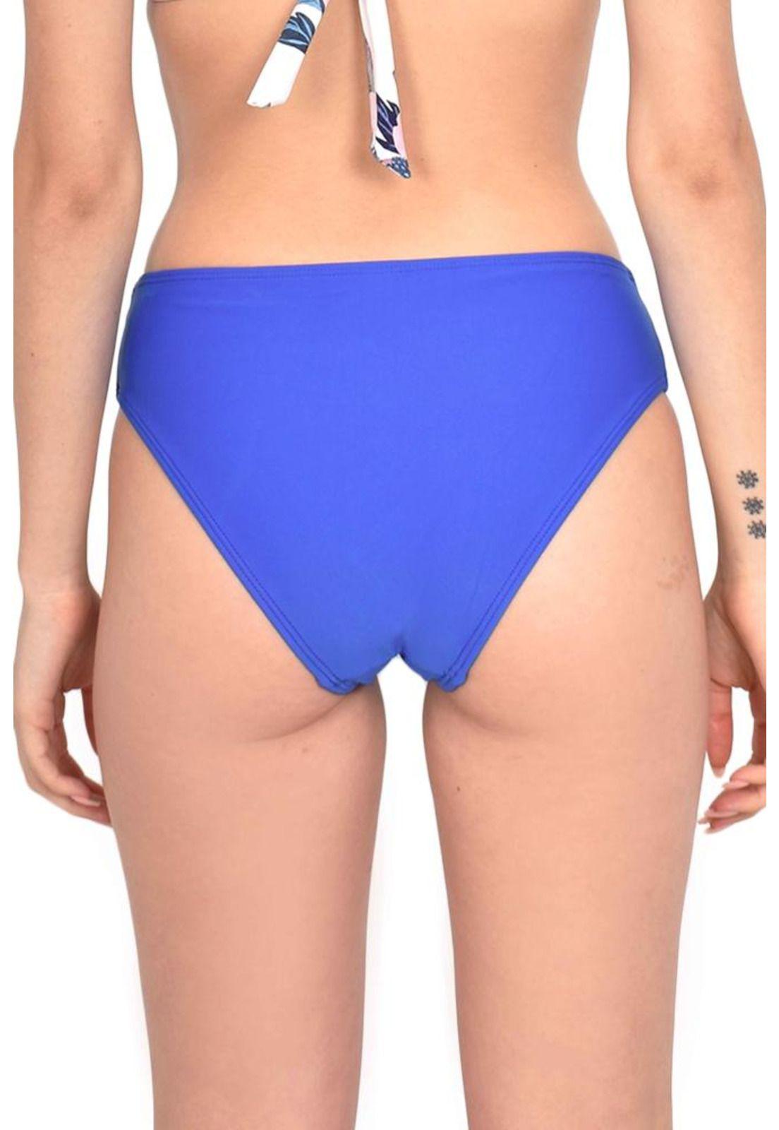 Bikini calzón con transparencia azul-1
