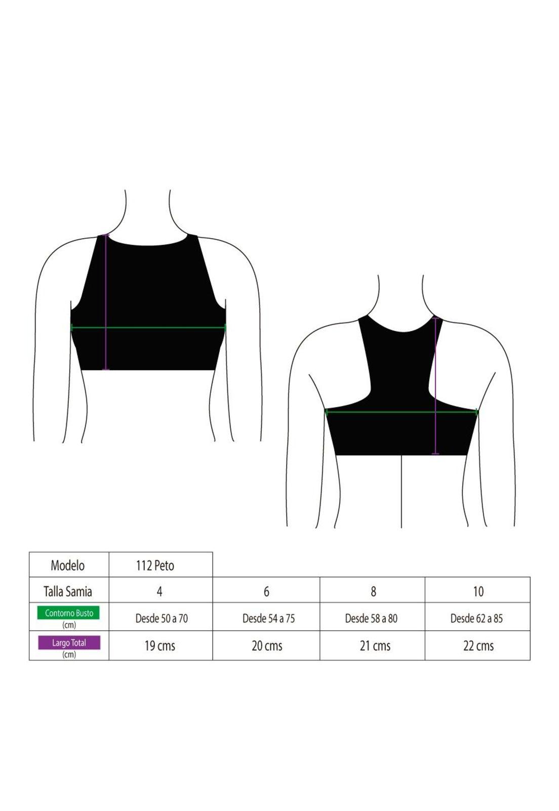 Traje de baño niña dos piezas estampado fucsia-1