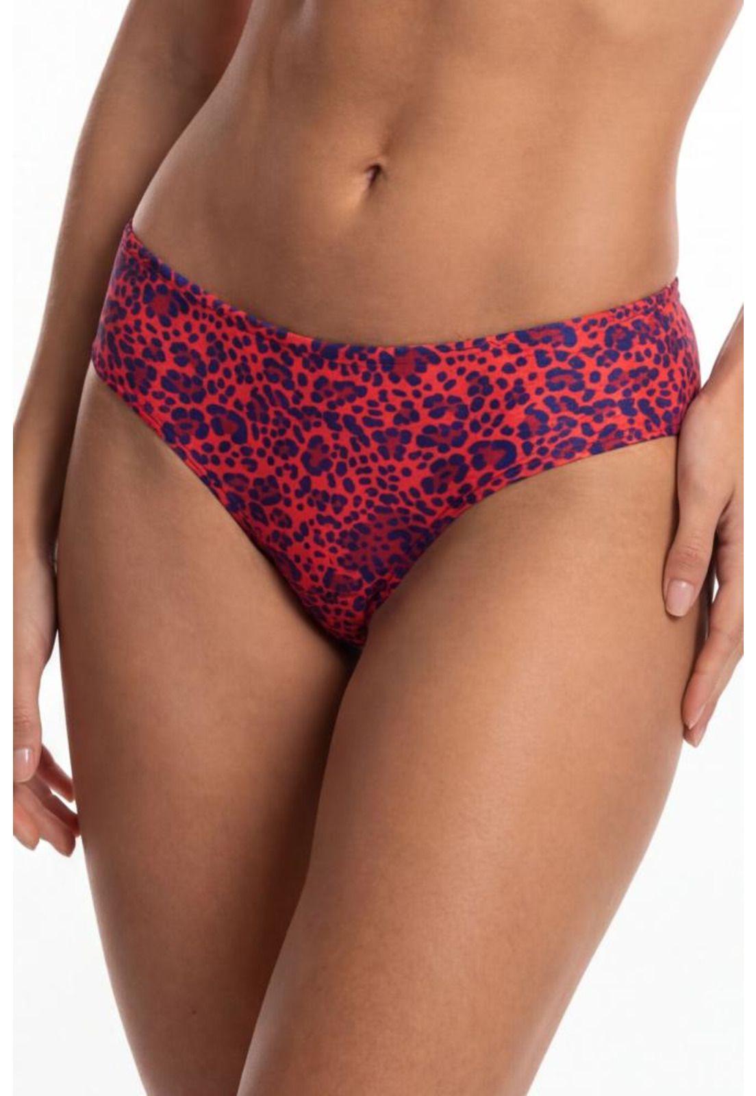 Bikini culote tanga animal print brillante-0