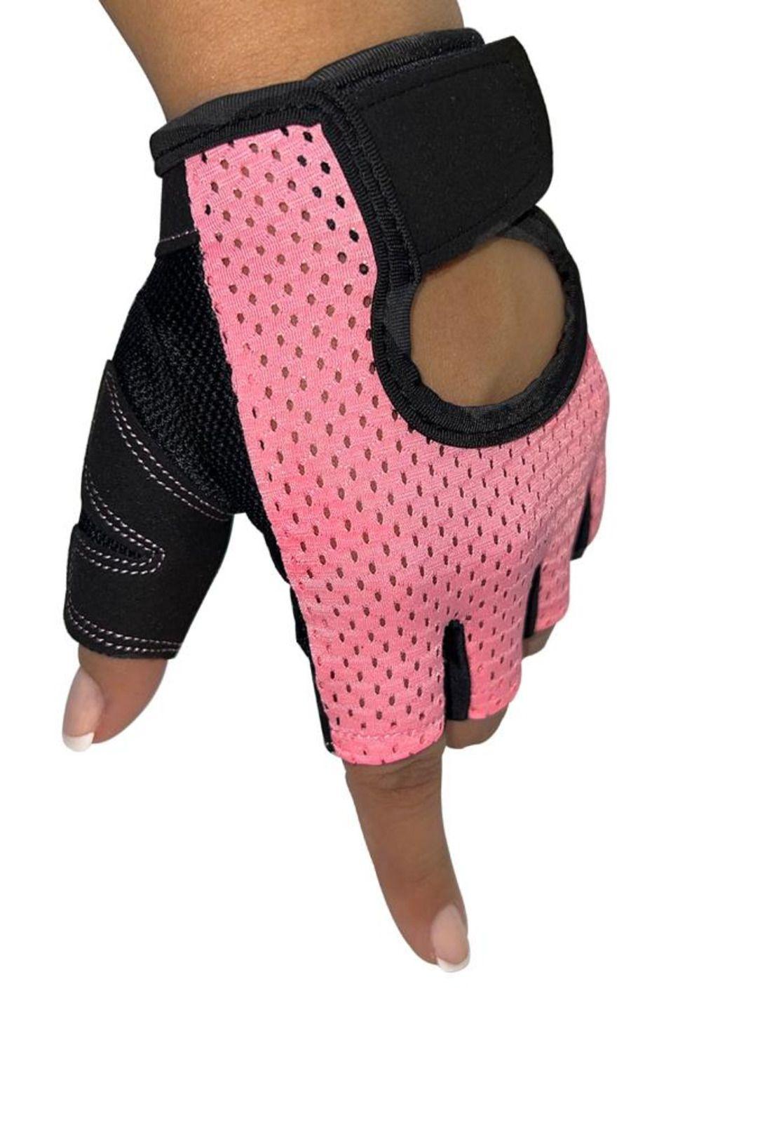 Guantes deportivos rosados-1