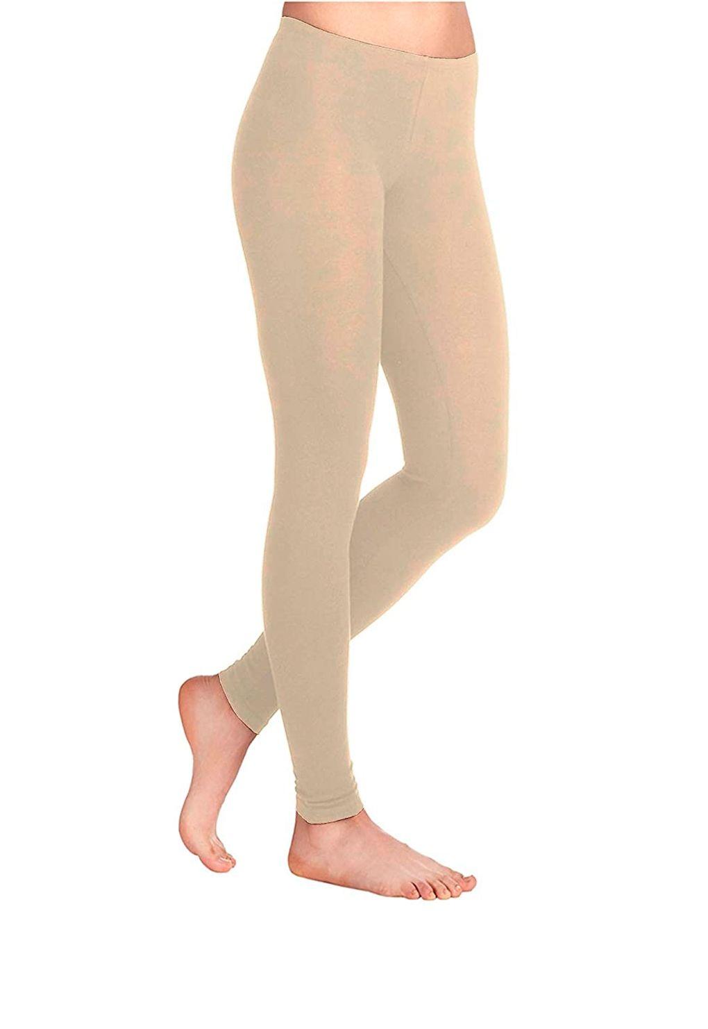 Calzas de polar beige-0