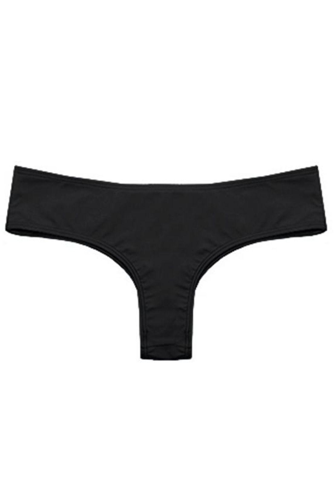 Bikini calzón colales culote color negro-0