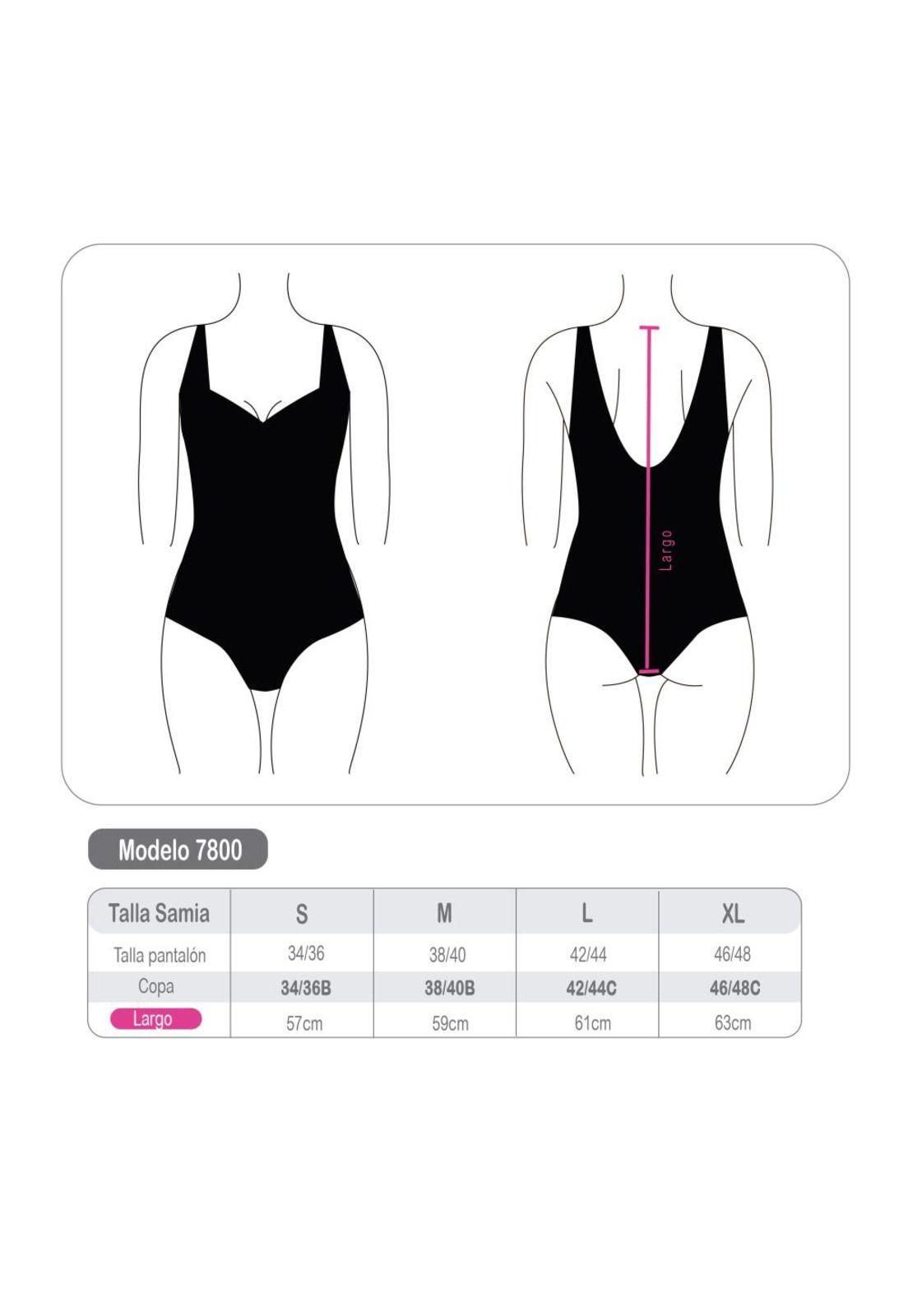 Traje de baño rebajado con amarras rojo-3