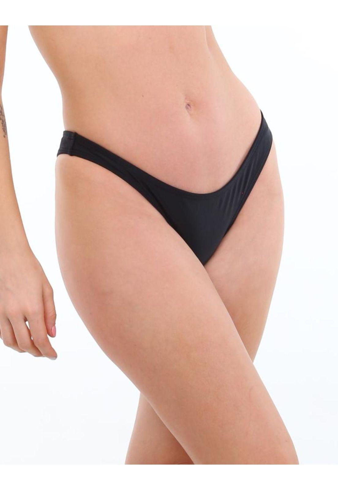Bikini calzón colaless básico negro-1