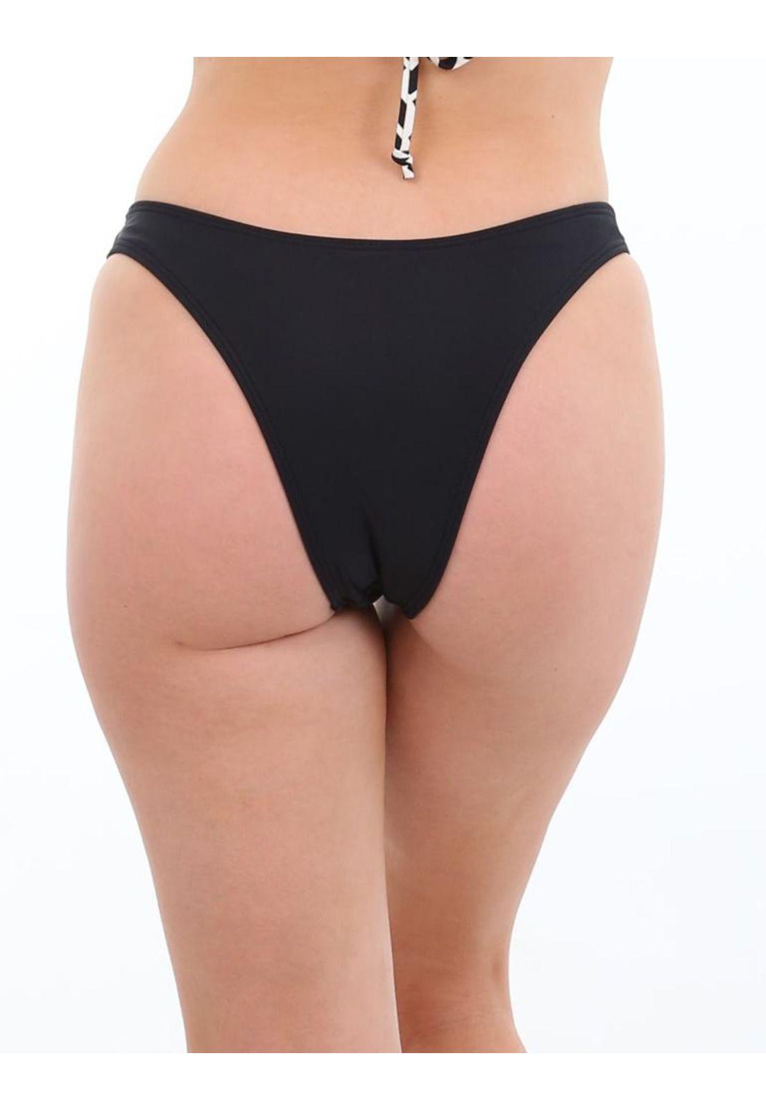 Bikini calzón colaless básico negro-2