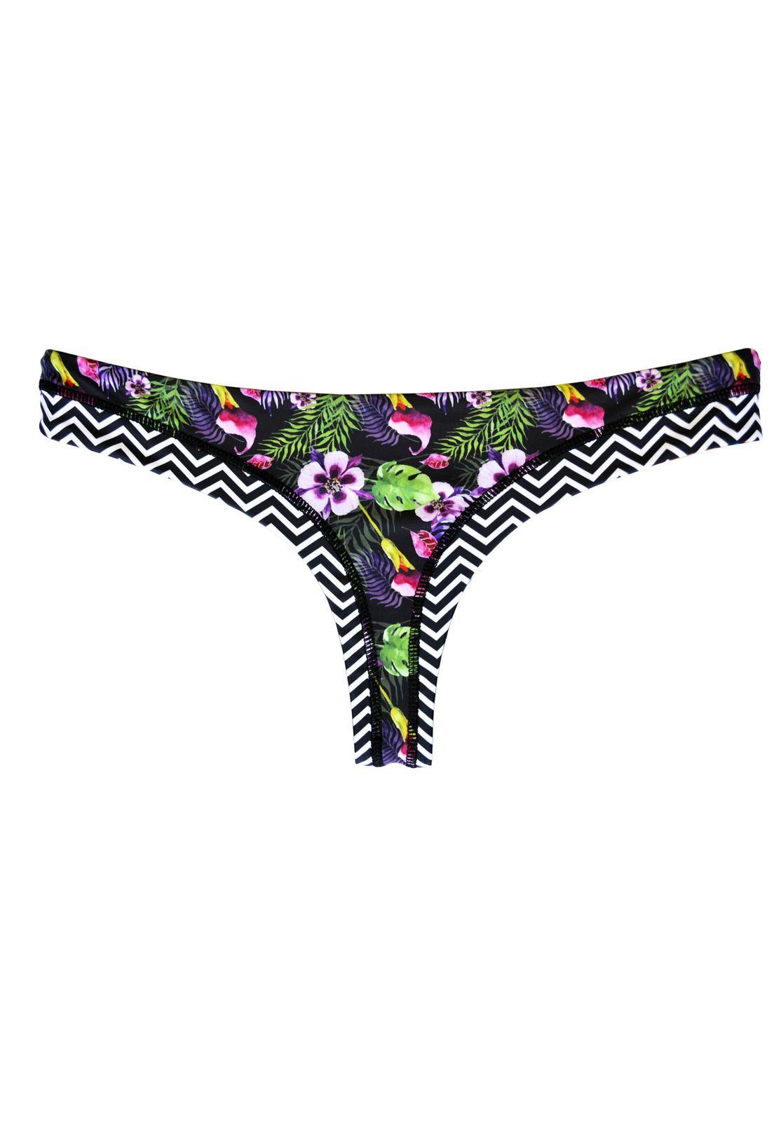 Bikini calzón colaless reversible estampado-2