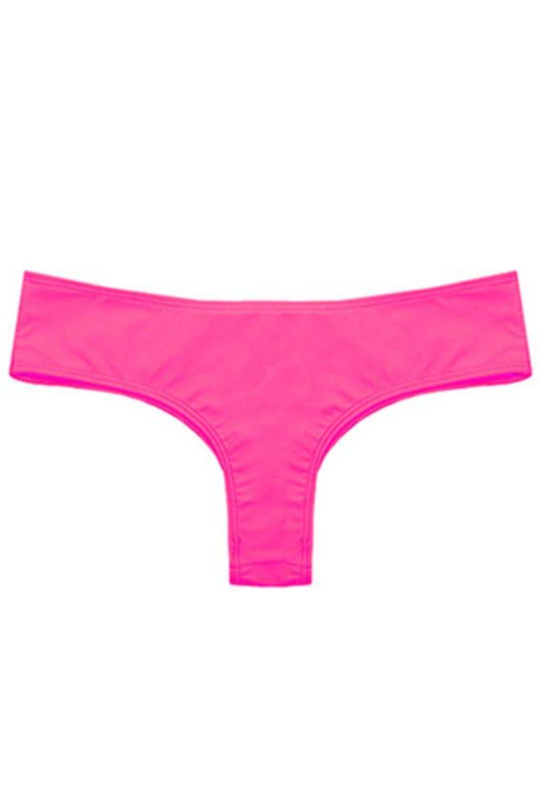 Bikini calzón colaless culote  color Fucsia-0